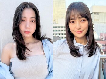 ディフィーノ 赤坂(DIFINO)の写真/【カミカリスマ受賞!】イメチェン・伸ばし中のメンテナンスも◎360°可愛いミディアムヘアで変化を楽しむ♪