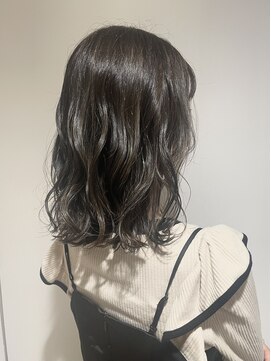 リアン 綱島(Lien) 地毛風オリーブベージュ/透明感カラー/ブリーチなし/暗髪カラー