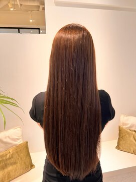 ジーナ 船橋(Zina) 髪質改善＊ロングレイヤーグレーベージュ＊美髪【Zina船橋】