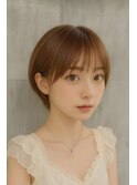 【小田急相模原】小顔丸みショートボブ
