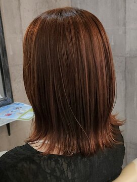 ダコタバイメロウ(DAKOTA by MELLOW) 切りっぱなし/切りっぱなしボブ/インナーカラー