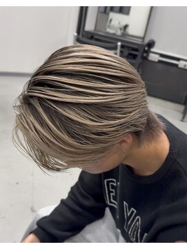 ソルバイジゼル(sol by gisele) 【ロングリタッチ】筋感シャドールーツバレイヤージュ