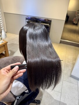 髪質改善×縮毛矯正×ツヤ髪（京橋/蒲生）