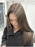 【透明感カラー】オリーブベージュ