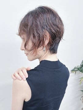 モリオ(morio) ＊大人ショートパーマショートニュアンスパーマゆるふわパーマ