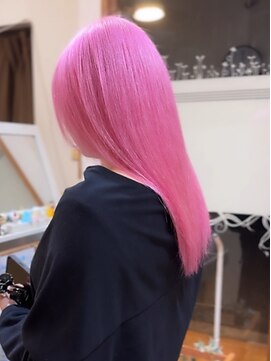 ヨハヘアガーデン(YOHA HAIR GARDEN) ◎キャンディピンク　@shoki_yoha