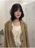 垢抜けlayer bob × lavender gray"
