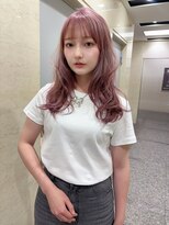 アクシス 栄ガスビル店(`AXIS)&nbsp;イメチェン/ピンクベージュ/アンブレラカラー/前髪/栄矢場町