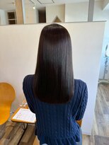 ロアン(roan)&nbsp;赤味消しグレージュ艶カラー