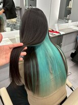 ロテサカエ(Lote.Sakae)&nbsp;着物ヘア/大人ガーリー/ダークアッシュ/似合わせカット/名古屋