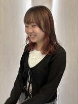 エムサロン 元総社(emusalon) 【Yuuka】ピンクベージュのデザインカラー