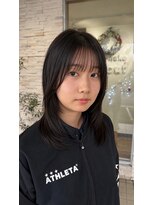 デビュー バイ アミ 北中城(debut by A.M.I)&nbsp;ダークパープル/ナチュラルショート/ミルクブラウン/夏/北中城