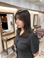 アンドカオマワリカットファム(Fann.)&nbsp;顔まわりレイヤー×大人ミディアム