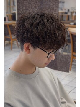 ヘアーアンドメイク サワ 上田本店(SAWA) シャドウパーマ×ルーズパーマ/好印象メンズマッシュ