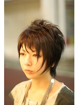 ビースト フォー ヘア(BEAST for hair)&nbsp;ちょっぴりファンキーなハイレイヤーボブ