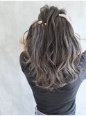 ハッシュカットフルバング似合わせカットレッドブラウン20代30代