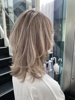 シェリ ヘアデザイン(CHERIE hair design)&nbsp;くすみ過ぎないホワイトベージュ