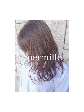 パーミル ヘア クマモト(permille ‰ hair Kumamoto) ナチュラル/ピンクブラウン/カシスピンク[熊本]