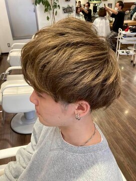 スカイ セカンド(SKY second) ベージュ系ダブルカラー【理容室 橋本 相模原】