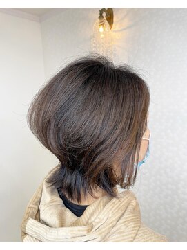 ヘアーアンドメイク ドレス(DRESS) 透明感カラー　水素トリートメント