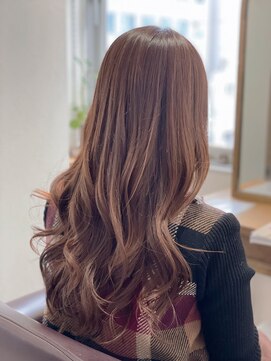 リ ヘアーデザイン(Re: hair Design) ライトブラウンロング