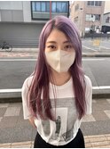 ピンクパープル stylist小関仁晴