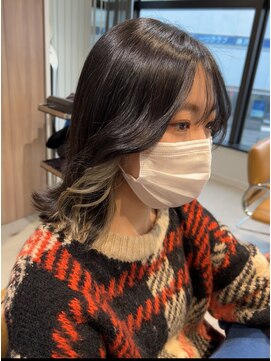 ウェイビィ 藤沢(WAVY) 韓国　ヘア　インナーカラーハイライト