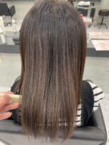 エンディアリング 東銀座(Endearing)&nbsp;大人可愛いミディアムストレートヘア髪質改善トリートメント