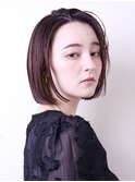 大人ガーリーチョコレートモードショートボブ0601