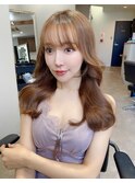韓国風カット/レイヤーカット/顔まわりカット