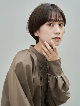 ピークアブー アヴェダ アトレ恵比寿(PEEK-A-BOO AVEDA) 大人可愛いマッシュショート/前髪ありショート/PEEK-A-BOO 坂本