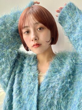 ディッセンバー 神宮前(December) オレンジカラー/オレンジベージュ/暖色カラー/渋谷