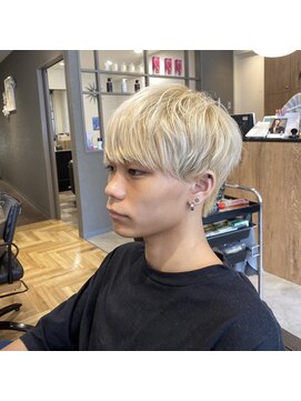 アルマヘアー(Alma hair by murasaki) ◎ホワイトブロンドカラー◎