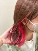 【Ayumi】ビビットピンク×イヤリングカラー