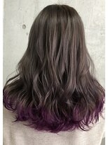 ルノン(LUNON)&nbsp;グラデーションカラー/裾カラー/インナーカラー/デザインカラー