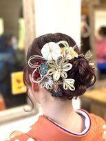 ポタム 東中野(potamu)&nbsp;お着物アップスタイル