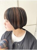 20代30代40代ハイライトブリーチ立体感透け感