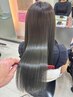 【髪質改善×ヘアファスティング】カット＋髪質改善カラー＋ナノスチームTR