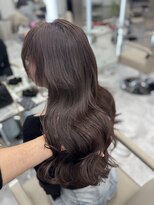 エヴァン(HEVIN) 6トーンチョコレートブラウンブリーチなしカラーレイヤーカット