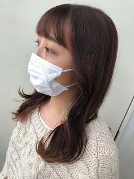 ジーナ 船橋(Zina) 髪質改善＊ロングレイヤーグレーベージュ＊美髪【Zina船橋】