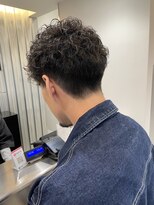 ワーズ インターナショナル(Words international)&nbsp;パーマ×ショート×刈り上げ　[ike]