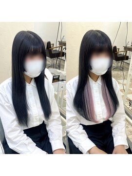 ハイエクステンション 京都駅前店(Hi-Extension) ピンクインナー ★ mao_212