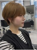 丸みショート くびれショート 髪質改善 博多美容室