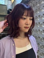 ヒカリス 中崎店(HIKARIS) ブリーチなし/ワインレッドカラー/大阪梅田/中崎町/〔似合わせ〕