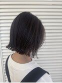 切りっぱなしボブ