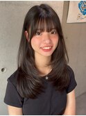 ロングレイヤーカット