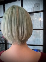 モナン 渋谷(Monan)&nbsp;ショートボブ×ライムホワイト