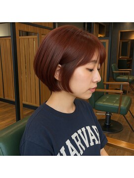 ウルスヘアー(ulus hair) 艶感たっぷりショートボブ