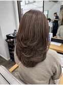 ！50代から必須のロングレイヤーカット