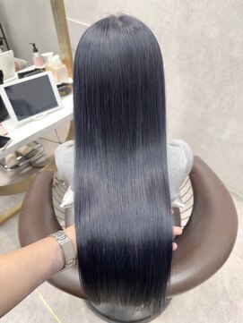 ロンド レア 天神大名店(Lond Le’a) ダークアッシュ/大人ガーリー/似合わせカット/着物ヘア10代20代